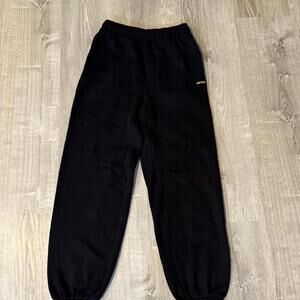Aritzia Women's Black Joggers-tracksuit